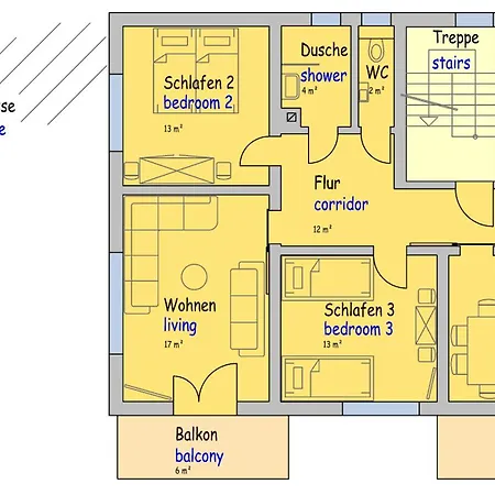 Apartmán Am Keschtewaeldele ****